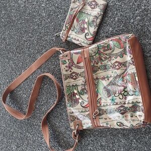 Sakroots Owl Crossbody Bag